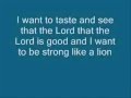 Jason Allen Rich Taste And See Official Music Video and Lyrics