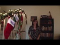 Crystal Showing Off Her Christmas Tree At Home