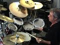 Vanni Stefanini  drum solo in studio with UFIP cymbals