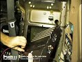 BMW e36 Convertible Subwoofer Install ib108 - Amp Mount