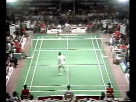 1986 thomas cup final yangyang Vs Icuk Sugiarto 1/4