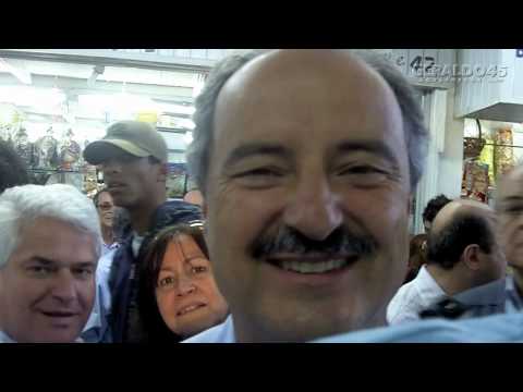 Geraldo vira cinegrafista em São Carlos. Assistam!