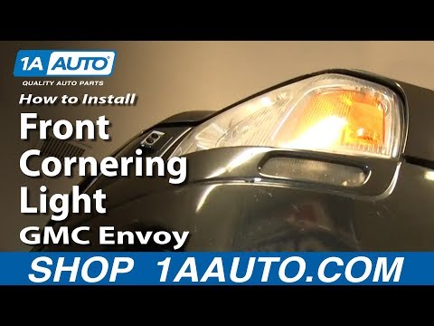 How To Install Replace Front Cornering Light 2002-09 GMC Envoy Envoy XL XUV