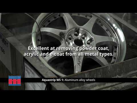 Cleaning Aluminum Wheels with Aquastrip WS 1