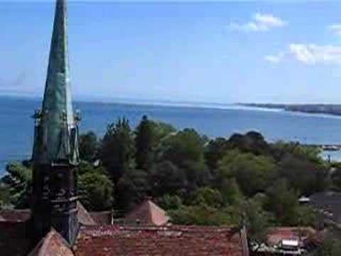 Konstanz at the Lake Constance ...