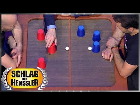 Spiel 3 - Hütchenspiel - Schlag den Henssler