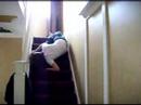 falling down stairs :) falling down stairs :)