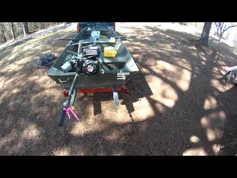 Securing Mud Motor & My Trolling Rig Securing Mud Motor & My Trolling Rig