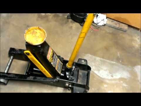 How to fix a leaking floor jack
