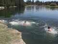river jumping