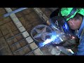 dillmansolutions.com Get an insiders look how to weld wrought iron rails in this video by Mitchell Dillman, 