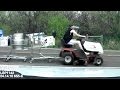Steve's lawn mower DUI with 10 stolen shopping carts