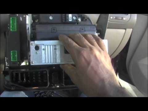 how to remove sony cd player from car