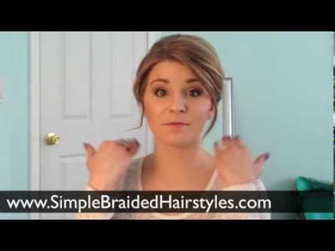 how to easy short hair updos