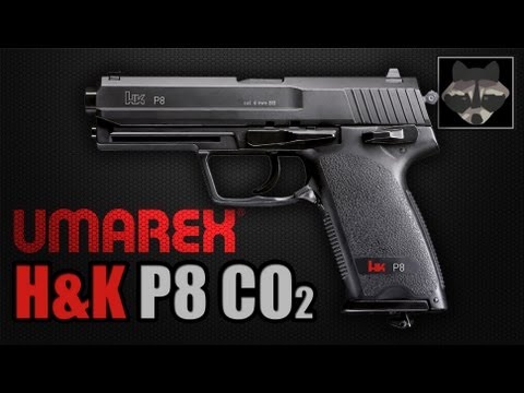 P8 - USFCO AIRSOFT - REVIEW der Umarex HK P8 CO2 NBB (Preis: 69,90€): Link zur Airsoft-Waffe: http://www.mega-waffen-softair-shop.de/Softair-Pistole-Heckler-&-Koc...