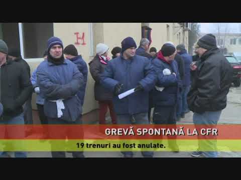 Grevă spontană, în depourile CFR