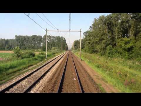 's Hertogenbosch - Cabinerit 's Hertogenbosch - Tilburg als IC 3600 Juli 2012 vanuit een VIRM.