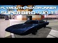 Plymouth Roadrunner Superbird Custom для GTA San Andreas видео 1