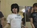 2009年8月某日～桜井零士　LIVE　楽屋にて～