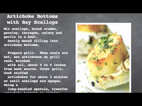 how to drain scallops