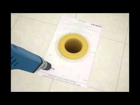Instalar sanitario con anclaje al piso Corona Colombia Instalar sanitario con anclaje al piso Corona Colombia