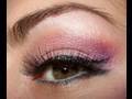 Playboy Bunny Pink make up look w/cat liner