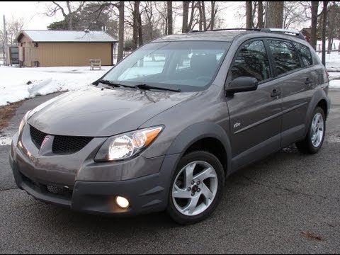 2003 PONTIAC VIBE front collision repair tips (Also Toyota Matrix)