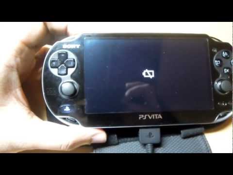 how to check if ps vita is fully charged