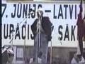June 17, 1989. Mass demonstrations in Riga against Soviets
