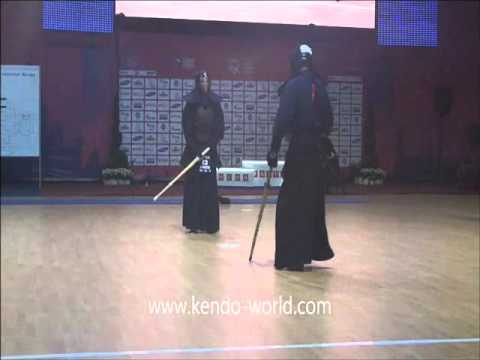 2013 Combat Games 1st Round 8th Dan Kendo Park vs Funatsu