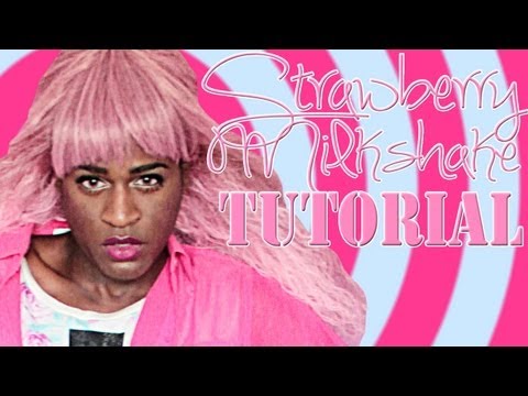 STRAWBERRY MILKSHAKE MAKE UP!+GIVEAWAY!