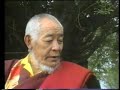 karmapa walks mountain trail around tsurphu monastery