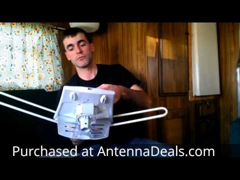 HDTV Outdoor Antenna Just Shipped And Opened ( HD2605 Install And Review )