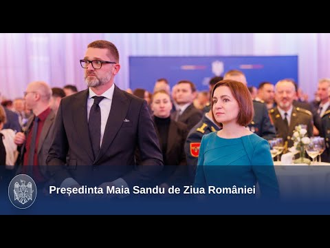 Президент Майя Санду в День Румынии: «Наш путь — общий, и наше общее место — быть в Европейском Союзе»