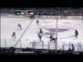 Joe Thornton hits David Perron; Logan Couture vs Alex Pietrangelo Nov 4, 2010