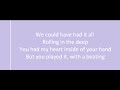 Click here to watch this video Adele - Rolling in the Deep (LYRICS)