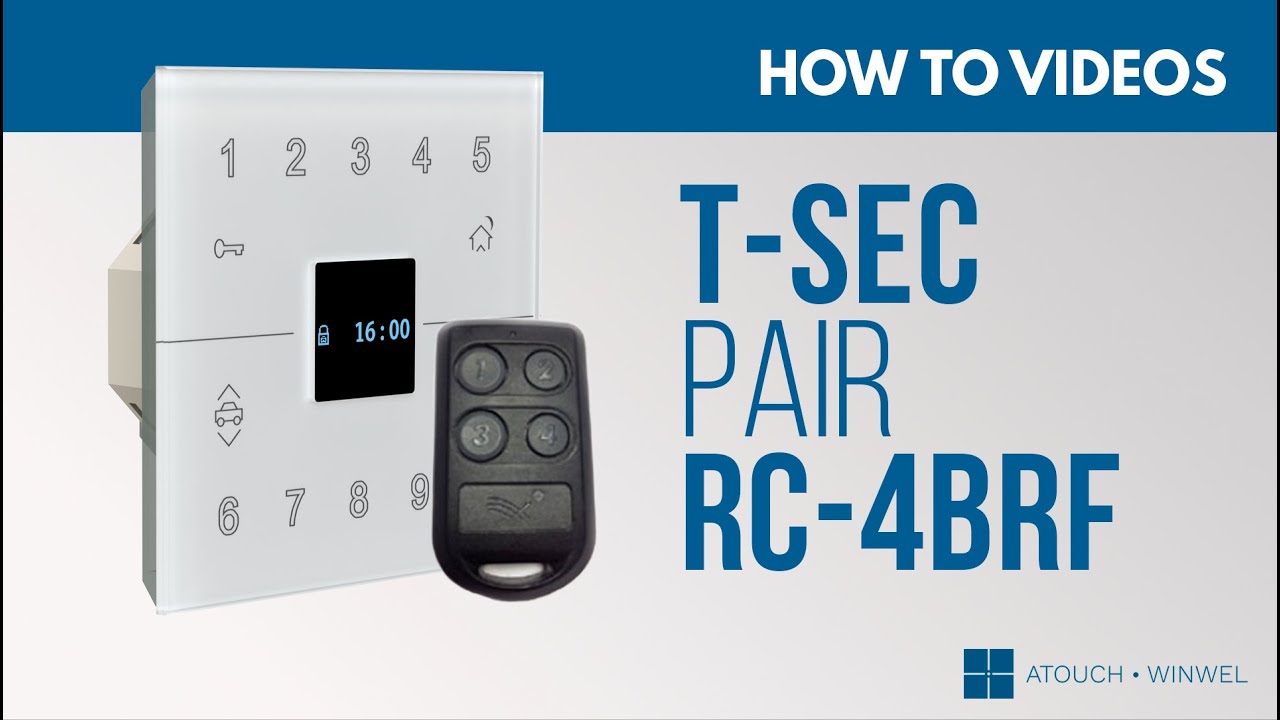 Como emparelhar o RC-4BRF