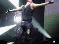 Adam Lambert "bowie medley" idol tour 2009 sacramento ca FRONT ROW :)
