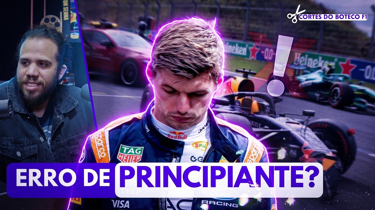 VERSTAPPEN VACILOU EM CASA? O ERRO QUE ACABOU COM A CORRIDA EM CASA