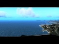 FSX Flight Simulator X HD - Landing Aerosoft Ibiza - Core i7 OC @ 3.80 GHz and ATI 4870 HD X2