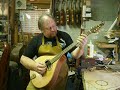 Doyle bubinga and douglas fir top bouzouki