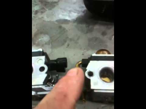 how to adjust the carburetor on a stihl fs 45