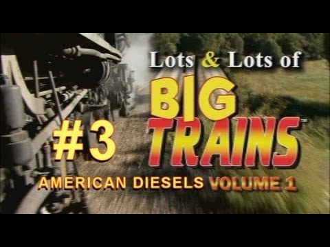 BIG TRAINS In Action # 3 | American Diesels | Lots of Trains