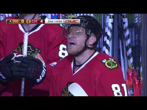 Milestone: Hossa scores his 500th goal
