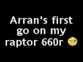 660r raptor in birchy woods!! watch my other vids!!