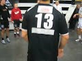 Klappa händerna om du är riktigt glad... inför semifinalmatchen mot Eslöv i Lundaspelen 2009