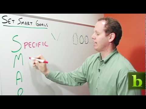 how to set smart objectives