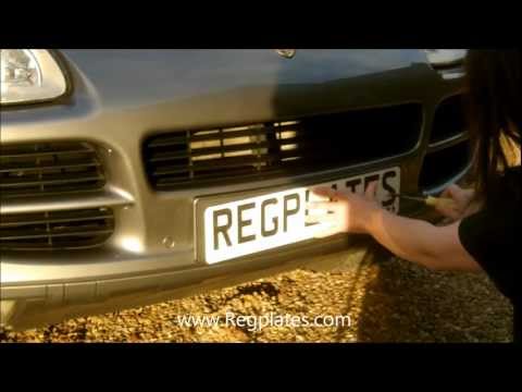 how to remove number plate