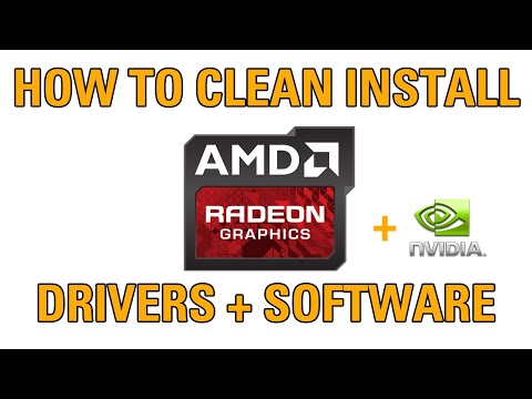 how to perform a clean install of nvidia drivers