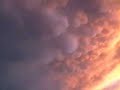 Unbelievable Mammatus clouds!!!